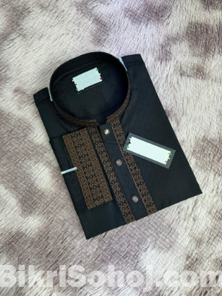 * প্রিমিয়াম হোয়াইট এমব্রয়ডারি পাঞ্জাবি